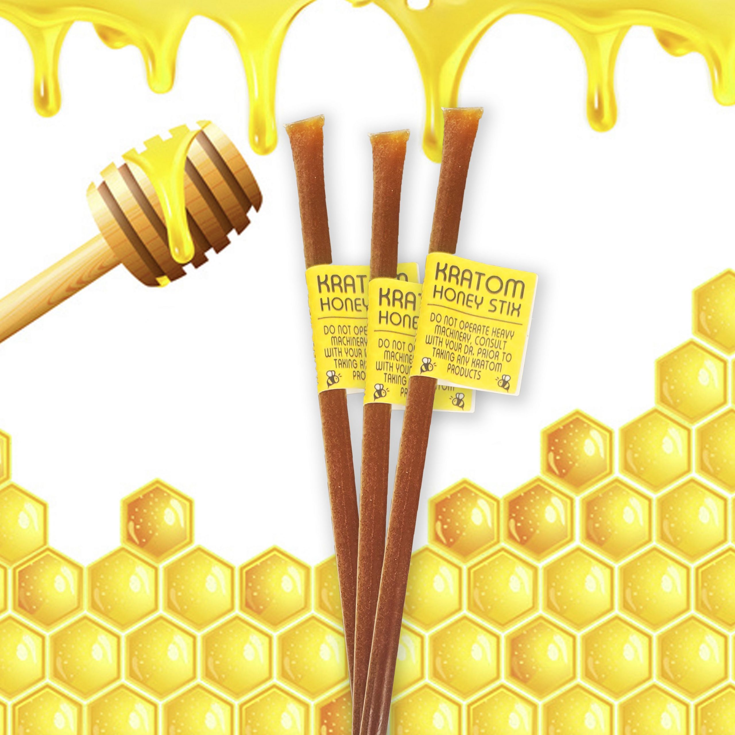 Kratom Honey Stix Product Shot Stix2